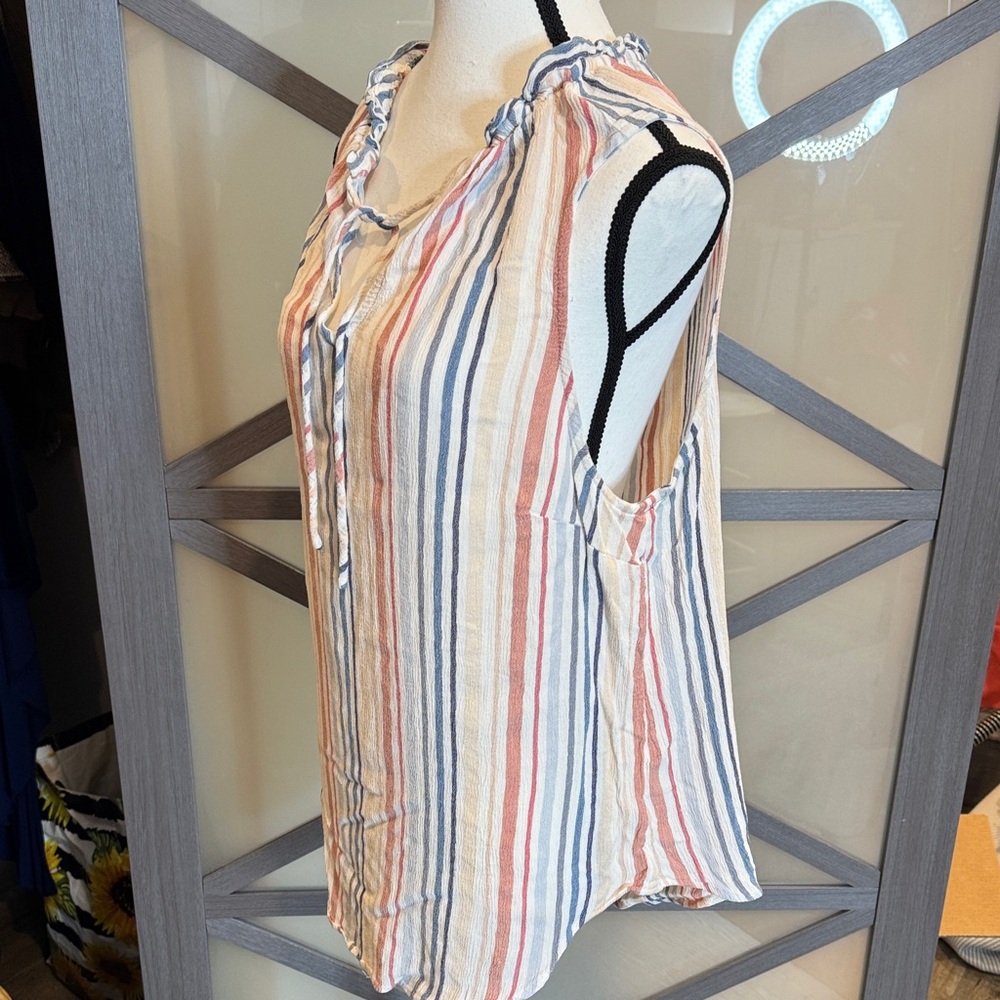 Torrid Multicolor Striped Tunic - Picture 4 of 7